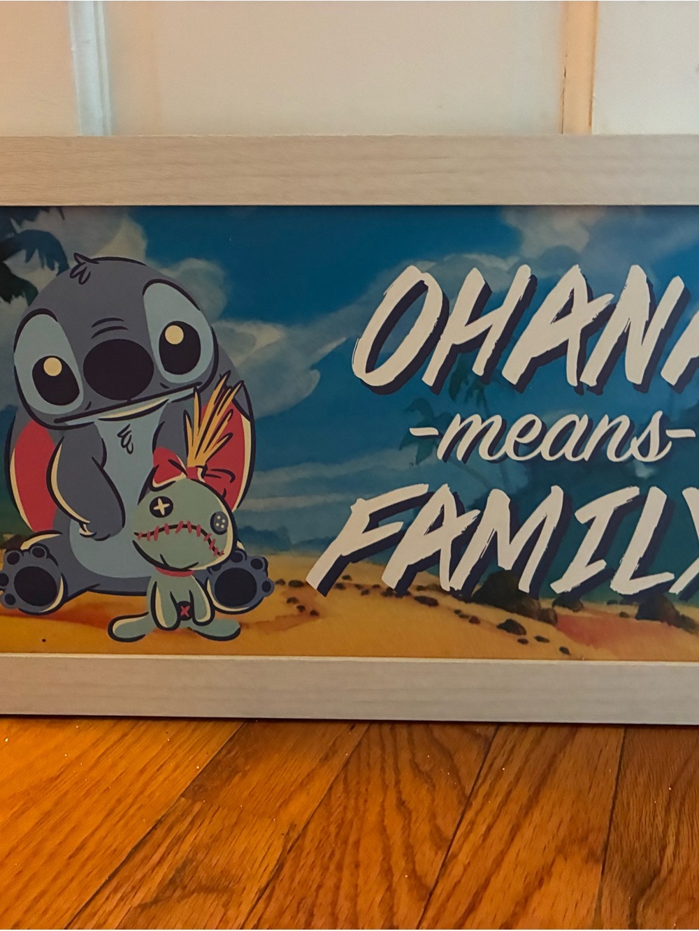 Disney Brown Framed Wall Art Backing